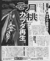 雑誌 女性自身2004年4月27日号151ページ 話題のオキナワ健康食材